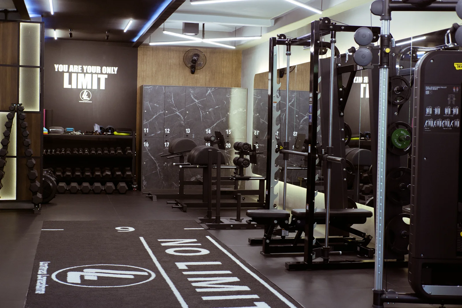 Inside the LLFitness studio